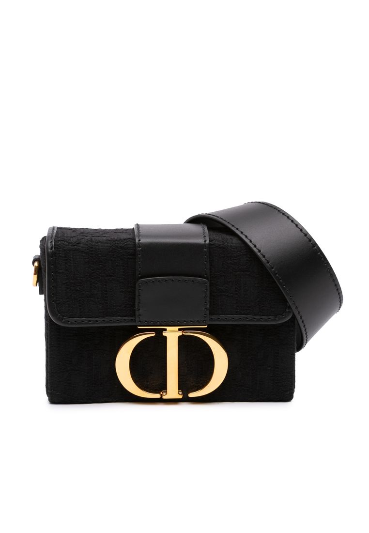 Pre-Loved Dior Oblique Canvas 30 Montaigne Box Bag