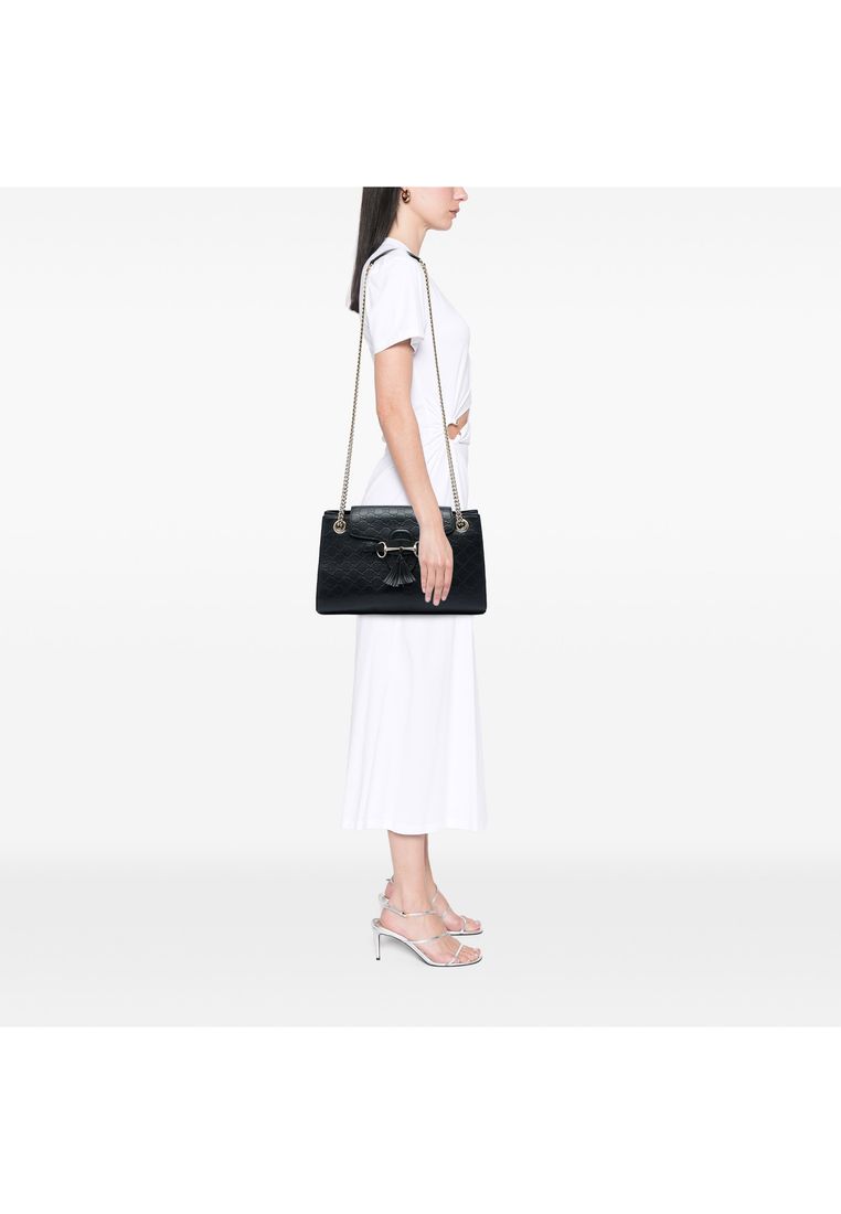 Pre-Loved Gucci Large Guccissima Emily Shoulder Bag