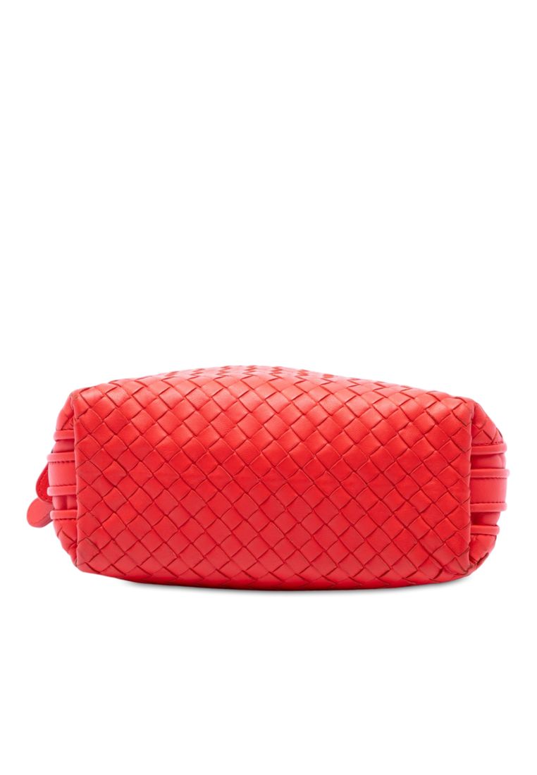 Pre-Loved Bottega Veneta Nappa Intrecciato Nodini Crossbody