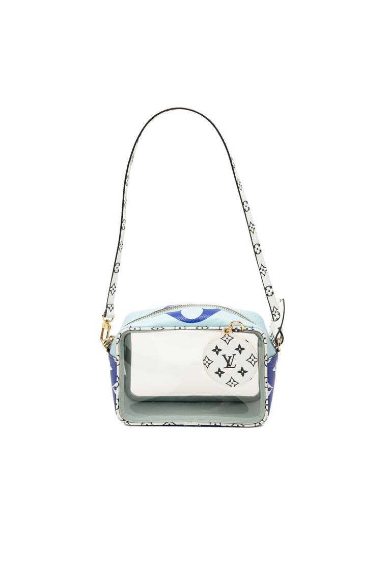 Pre-Loved Louis Vuitton Monogram Giant Beach Pouch
