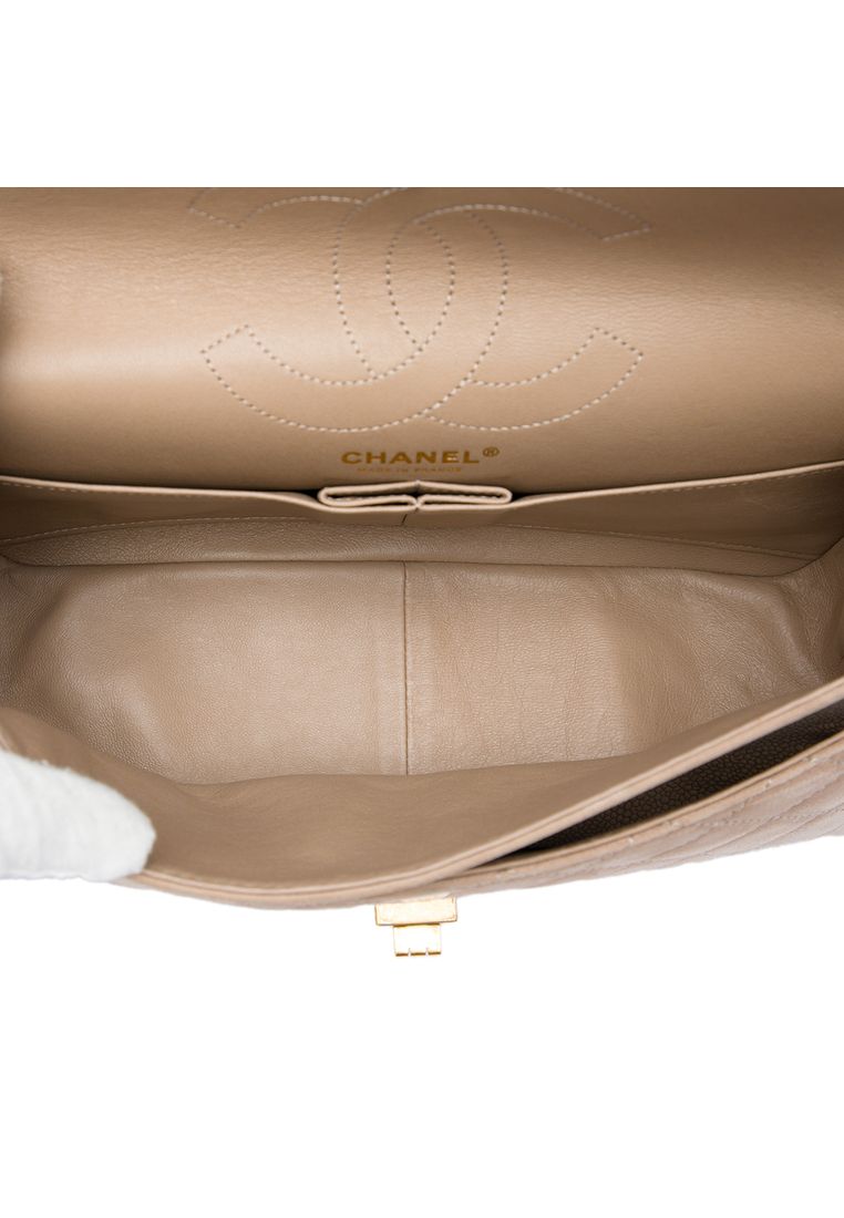 Pre-Loved Chanel Quilted Caviar Reissue 2.55 Double Flap 226