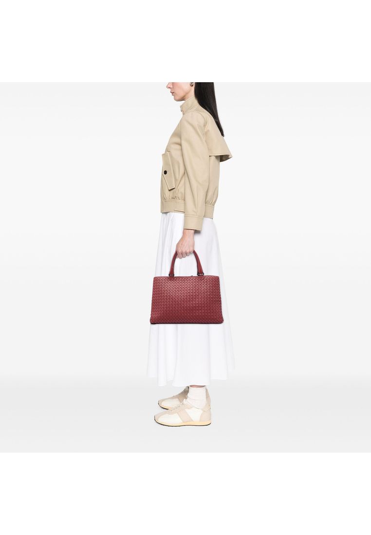 Pre-Loved Bottega Veneta Nappa Intrecciato Milano Tote