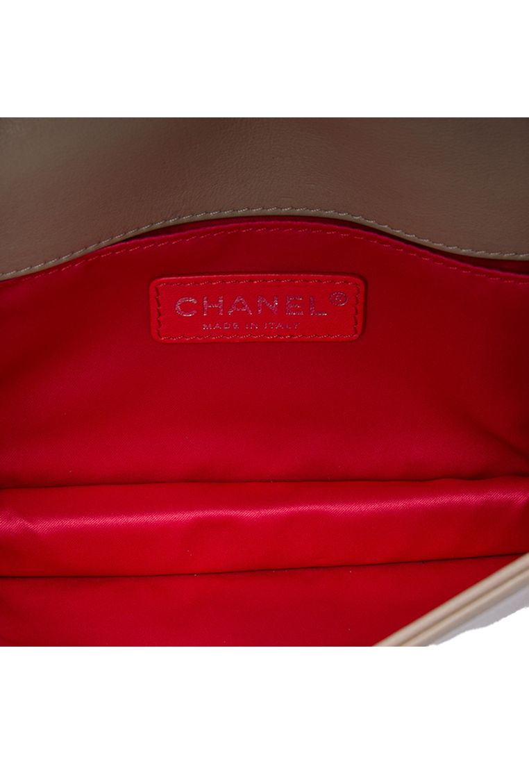 Pre-Loved Chanel Cc Patent Lipstick Ligne Flap