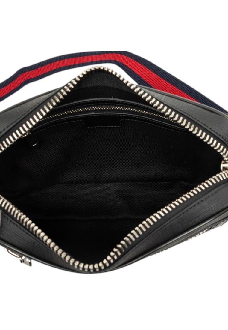 Pre-Loved Gucci Gg Supreme Web Belt Bag
