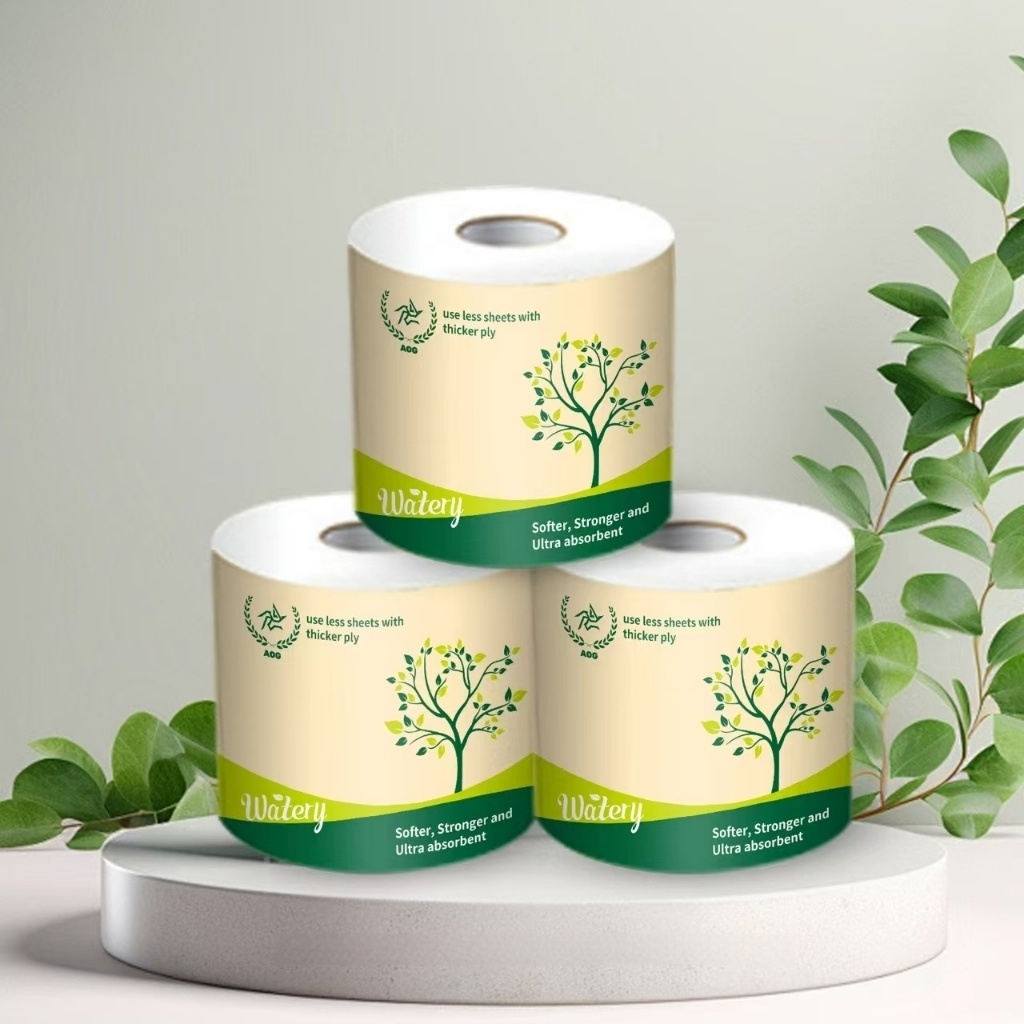 Watery 4-Ply Toilet Paper 20 Rolls