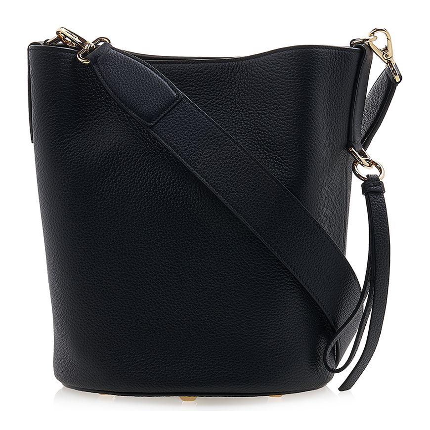 Salvatore Ferragamo Women's Gancini Bucket Shoulder Bag, Nero