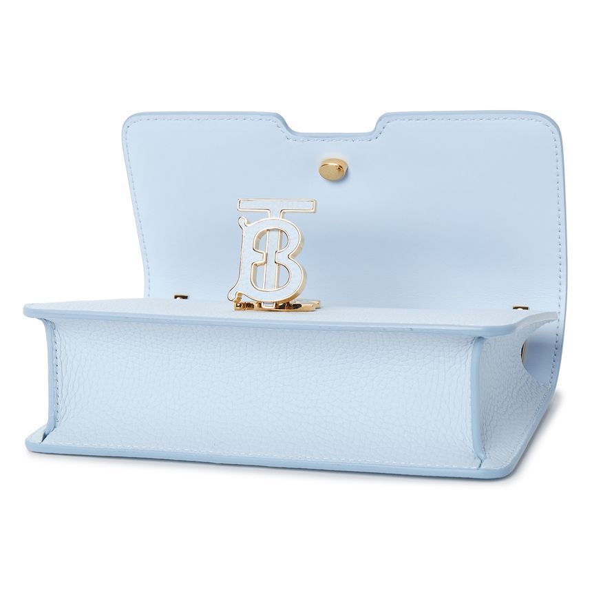 Burberry MN TB Elongated Shoulder Bag, Pale Blue