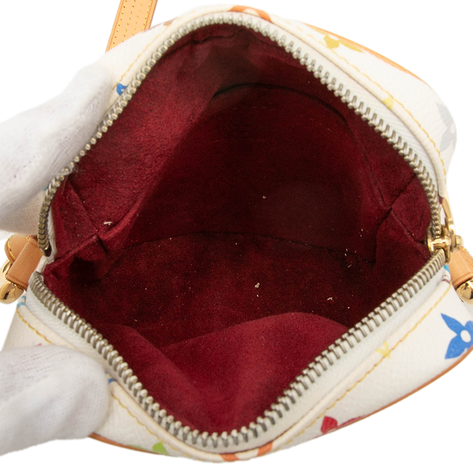 Louis Vuitton Monogram Multicolore Rift Crossbody Bag, White