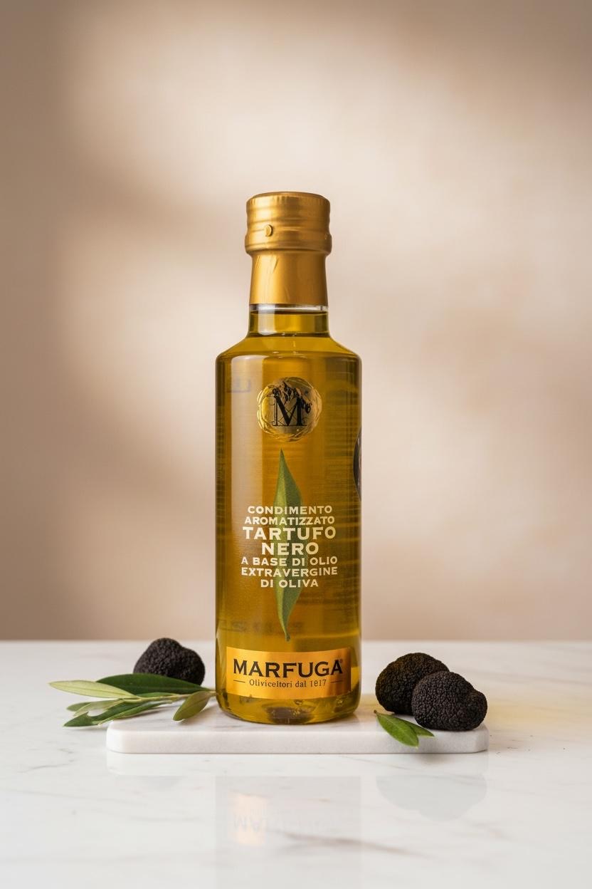 Marfuga Black Truffle Extra Virgin Olive Oil 100ml – Black Truffle Oil