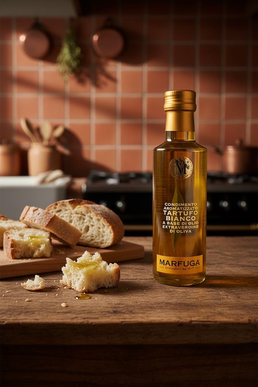 Marfuga Black Truffle Extra Virgin Olive Oil 100ml – White Truffle Oil