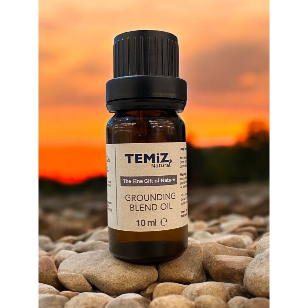 TEMiZ Natural Grounding or Soothing Blend Oil 10ml – Grounding blend oil