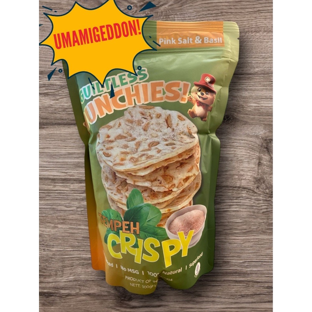 Guiltless Munchies! Baked Crispy Tempeh Chips 80-100g – Umamigeddon