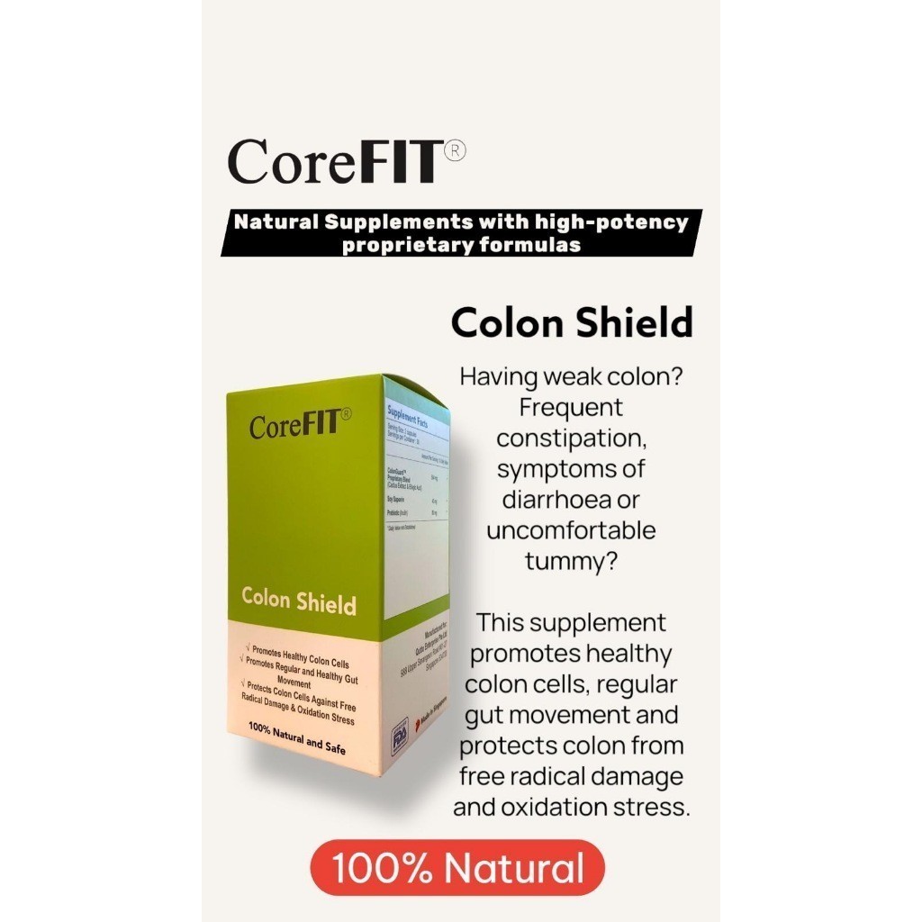500mg ColonGuard Digestive & Colon Wellness Supplement 60 Capsules